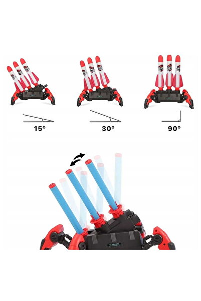 Doris Rocket launcher game for kids with 6 rockets