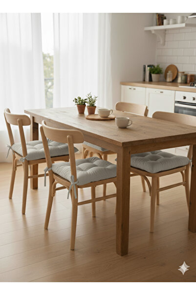 Mirayra Tekstil Pofidik Chair Cushion, Lace-Up 40X40