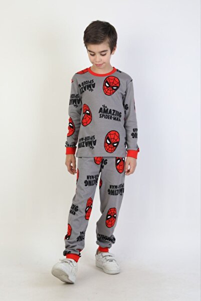 bunny hopp Boys' Long Sleeve 100% Cotton Interlock Fabric Cuffed Pajama Set