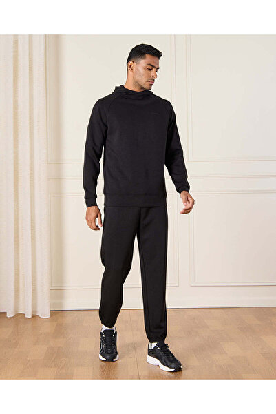 REDTAG Men Black Lounge Pants