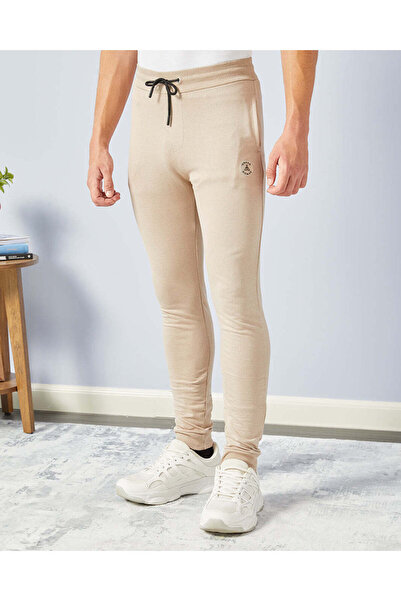 REDTAG Senior Boys Beige Basic Track Pants