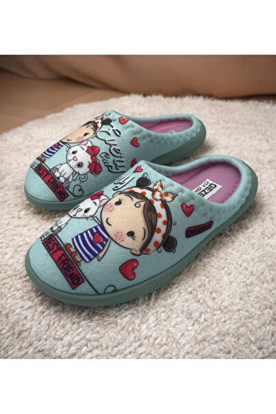 GEZER Girls' Towel House Slippers.Winter Towel House Slippers.Kids' Slippers.