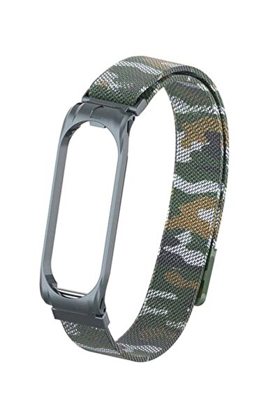 ineix حزام بديل مغناطيسي فولاذي لـ Mi Band 5