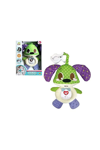 Krista Sensory plush toy for babies - Multicolored puppy with lights and sounds, 25 cm - Copy