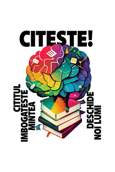 OEM Αυτοκόλλητο με κίνητρο - «Η ανάγνωση εμπλουτίζει το μυαλό, ανοίγει νέους ...