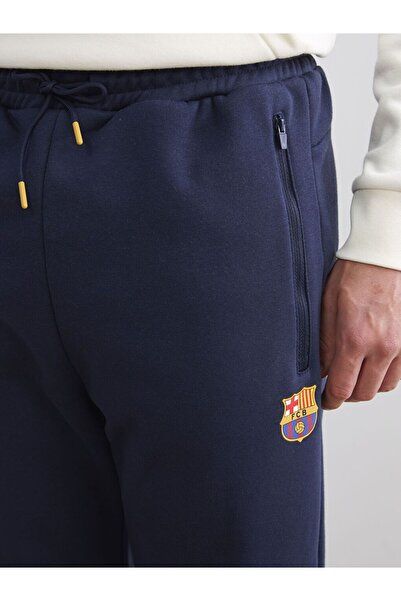 LC Waikiki XSIDE ACTIVE Slim Fit Barcelona Baskılı Erkek Taraftar Jogger Eşofman Altı