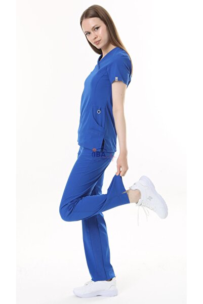 İBA MEDİKAL Costum Medical Luxury Albastru Royal