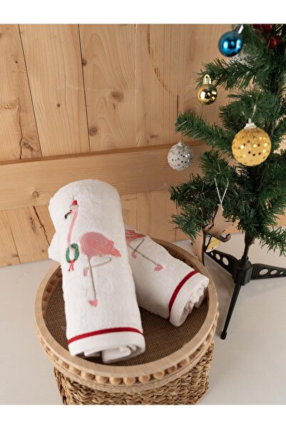 Baveno Бавовняний 2-комплект 45x70 см Розкішний та сучасний набір рушників з вишивкою