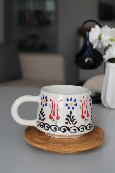 Inspire Ceramic Tile Patterned Mug Cup