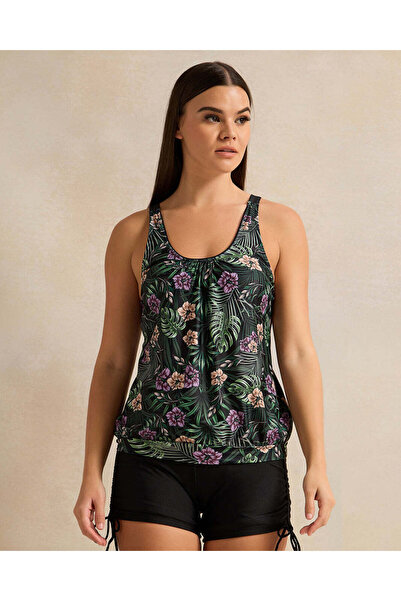 REDTAG Women Assorted Tankini Swimsuit Set ( 2 Piece)