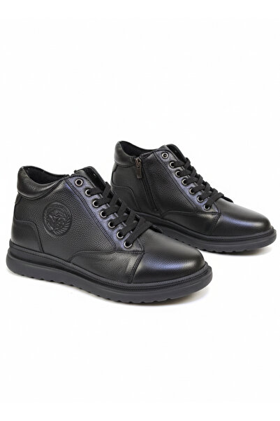 StWenn Γνήσιο δέρμα Comfort Lace Zipper Μαλακό δέρμα με επίπεδη σόλα Casual γυναικείες μπότες