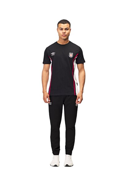 Beşiktaş Original Licensed Training Black Crew Neck T-Shirt