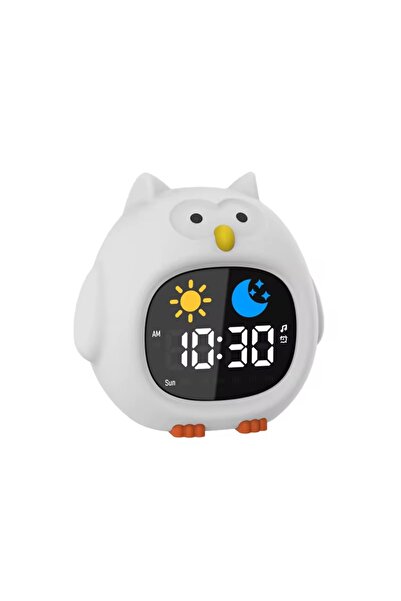 eGROW eGROW® Smart Digital Alarm Clock for Kids, 8 Colors, 6 Lullabies, White Noise