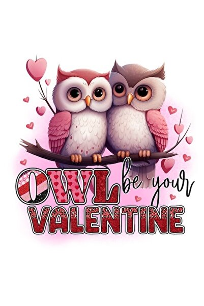 OEM Autocolant cu două bufnițe apropiate una de alta cu mesajul „Bufnița, fii...