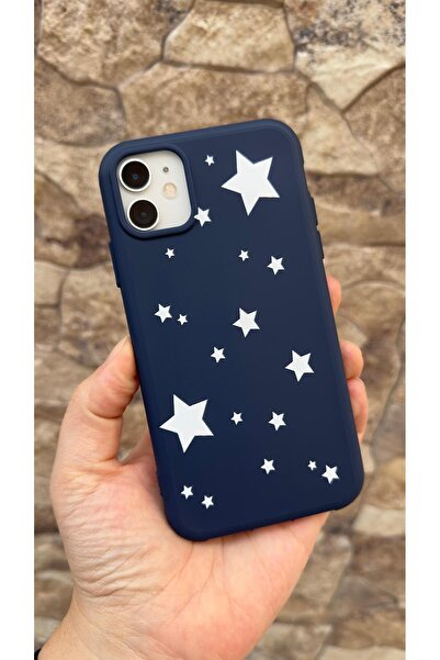 Vip Case İphone 11 Uyumlu Mini Yıldız Desenli Silikon Darbe Emici Klasik Koru...