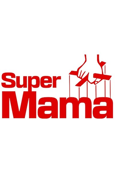 OEM Autocolant păpuși marionetă „Super Mama” – Familie / Femeie puternică, vi...