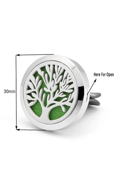 OEM Essential oil diffuser set for car, with 5 pads, magnetic closure and air-vent mount