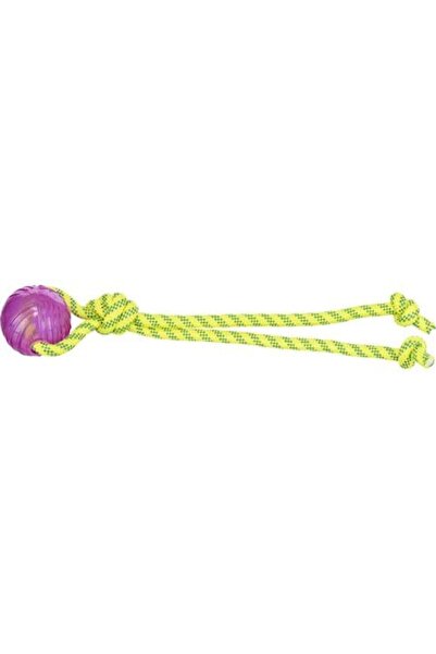 Trixie Jucărie acvatică, minge pe șnur, pentru câine, poliester/TPR, 6 x 40 c...