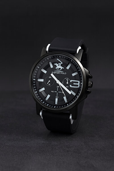 G Sport POLO Sporty and Casual Sweat-Resistant Men's Wristwatch with Silicone...