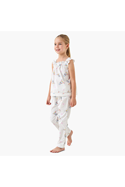 Disney Dumbo Print Top and Pyjama Set