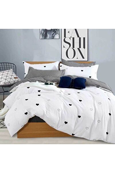 Patul Λευκά είδη, σατέν βαμβάκι, θειούχο, 2 άτομα, διπλό κρεβάτι, 4 τεμάχια