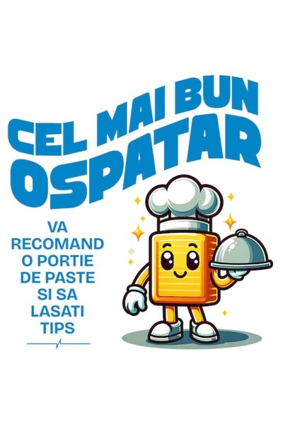 OEM Autocolant din vinil PVC cu bucăți de unt și pălărie de bucătar „Cel mai ...