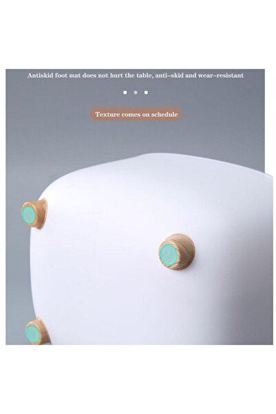 ECOCO Organizer holder, tissue dispenser, 3 compartments, non-slip feet, white/gray, 21x16x12cm