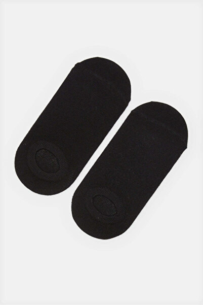 REDTAG مجموعة جوارب سوداء غير مرئية للأولاد (عبوة من قطعتين)