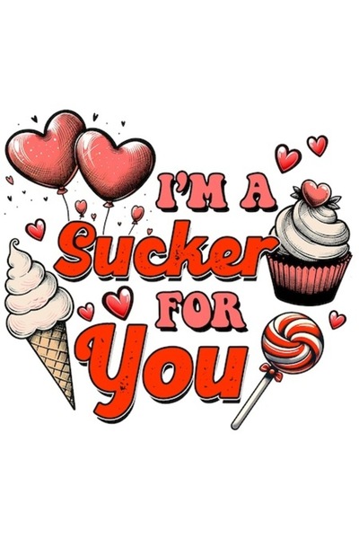 OEM Autocolant cu inimioare și dulciuri, mesajul „Sunt îndrăgostit de tine”, ...