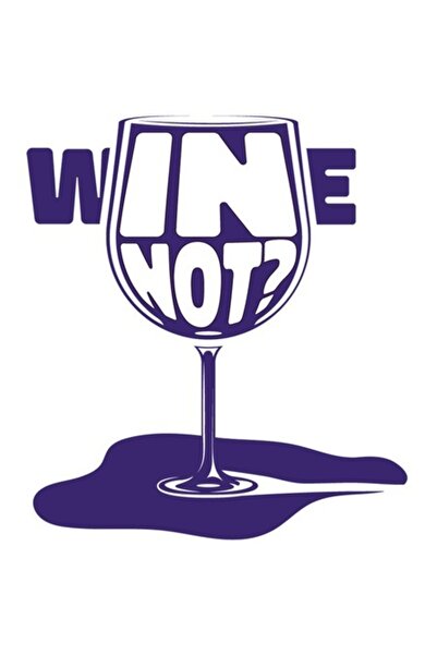 OEM Autocolant personalizat pentru iubitorii de vin, „Wine Not?”, cu margini ...