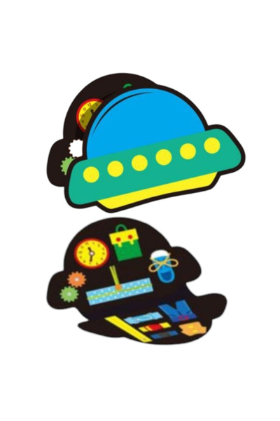 Creative World Toys Felt Activity Sensory Book - UFO