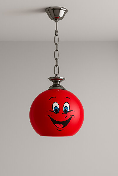 Melek Home Gülücük desenli çocuk odası avizesi