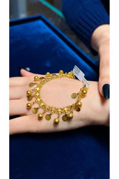 kuyumcu nurettin 14 gr (GRAM) El İşlemeli Kişniş Kunye 22(916) Ayar Altın