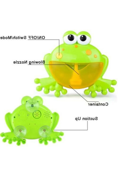 Krista Musical bath toy with soap bubbles - Frog Bubble