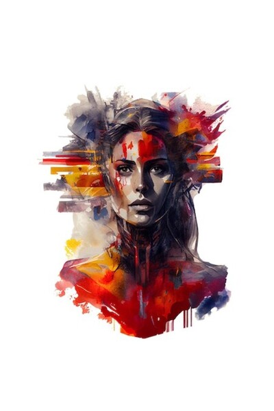 OEM Autocolant din vinil PVC - Față profilată, Drapelul României, Păr blond, ...