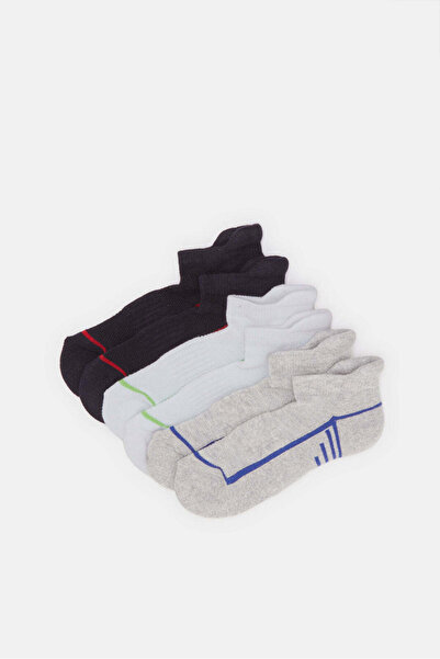 REDTAG Boys Assorted Ankle Length Socks (3 Pairs)