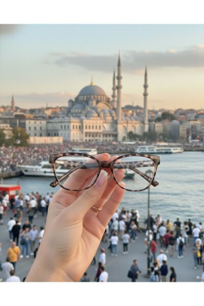 Makro Optik Women's Jasmin Blue Light Protection Screen Glasses Leopard