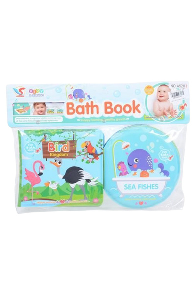 Creative World Toys Set de 2 jucării moi pentru baie pentru bebeluși cu sunet...