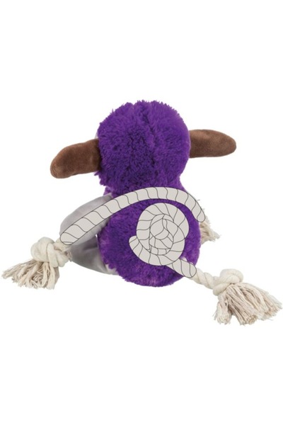 Trixie Jucărie pentru câini, Monstru de pluș, 32 cm, violet