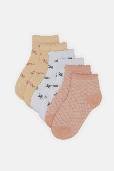 REDTAG 3 Pc Pk - Assorted Designs And Colors Ankle Socks