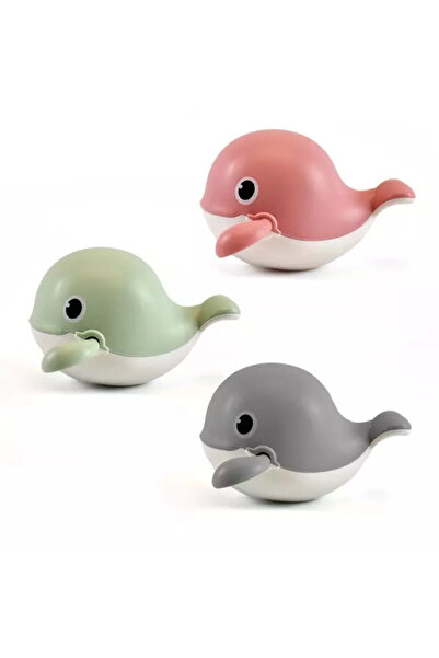 Krista Bath toy Cute little whale, gray