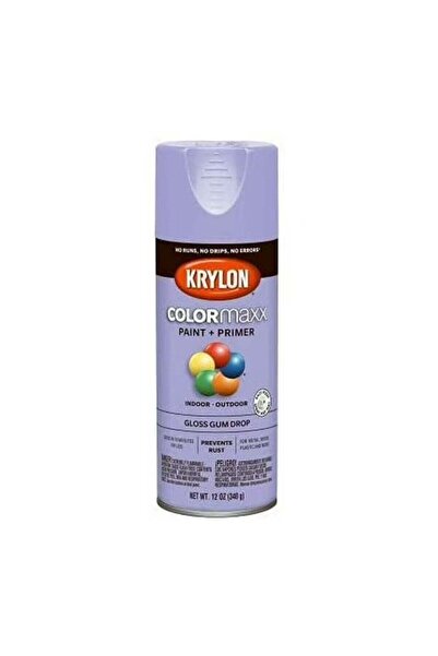 Krylon COLORmaxx Gloss Gum Drop Paint + Primer Spray 12oz