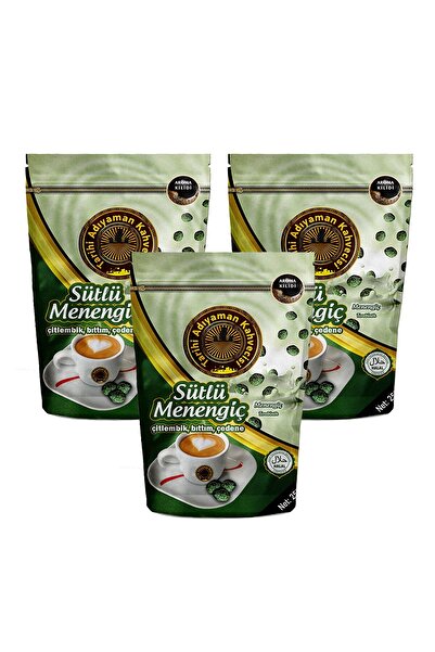 Tarihi Adıyaman Kahvecisi Sütlü Menengiç Kahvesi 200 gr x 3 Adet