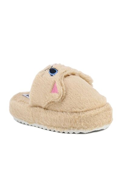 Auris Women's Animal Indoor Slippers – Cute Cat Plush Winter Model