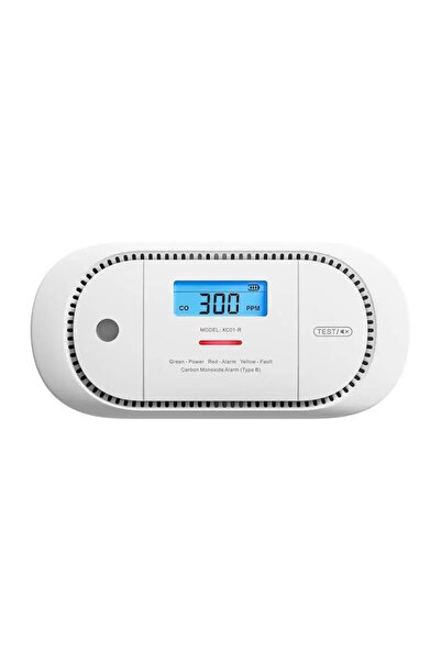 X-Sense XC01-R Wireless Carbon Monoxide Sensor, Electrochemical, 10-Year Life, CR123A Battery