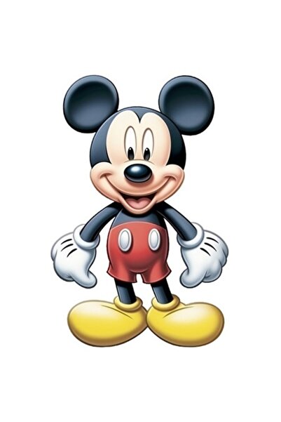 OEM Autocolant cu Mickey Mouse fericit, Disney, Desene animate, Copii, Disney...