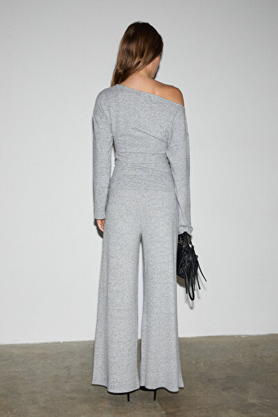 GRIMELANGE Velan Women's Wide-Leg Grimelange Sweatpants with Soft and Flexible Fabric