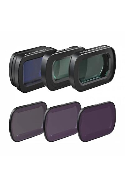 Freewell set de 3 obiective și 3 filtre pentru DJI Osmo Pocket 3, macro, wide...