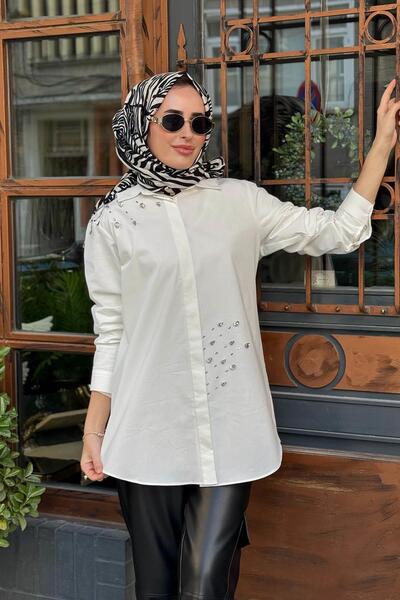 SCL Gömlek 10002521511002 Beyaz