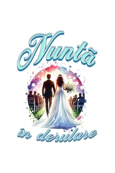 OEM Αυτοκόλλητο για την ημέρα του γάμου - Πορτρέτο νύφης και γαμπρού, «Γάμος ...